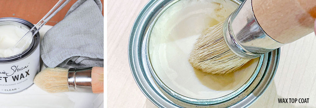 Applying a protective wax
