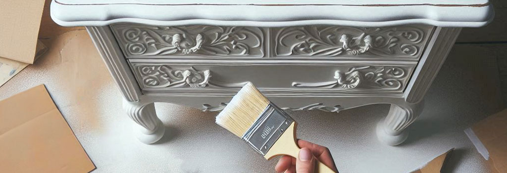 Apply a primer base coat before chalk paint.