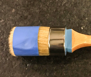 Shape Your Brush With Tape