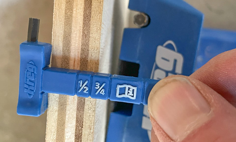 Determine Depth of Pocket Hole