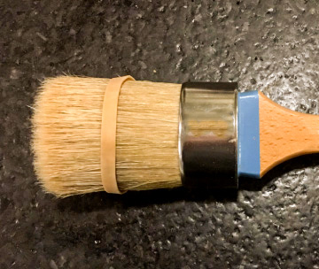 Rubber Band Around Bristles