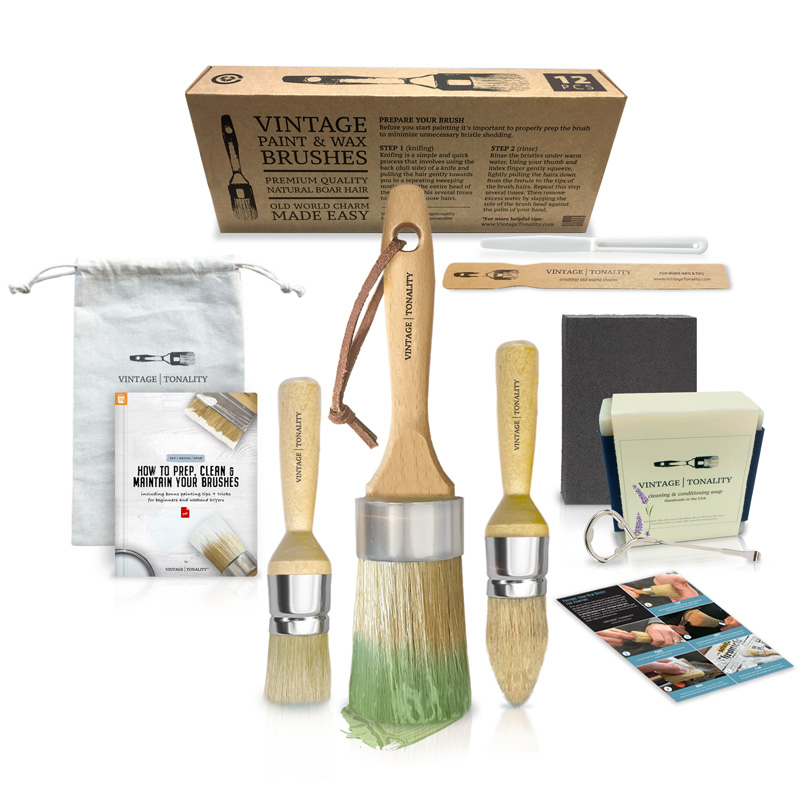 Chalk Paint Brushes - 3pc – Happy Tree Shop