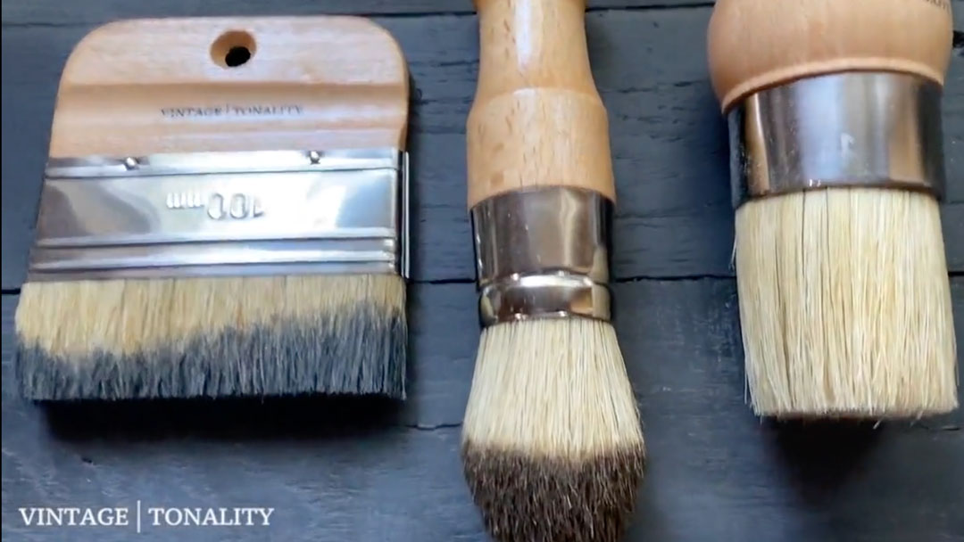 3/4 Chisel Tip Chalk Paint Brushes – Tanglewood Works