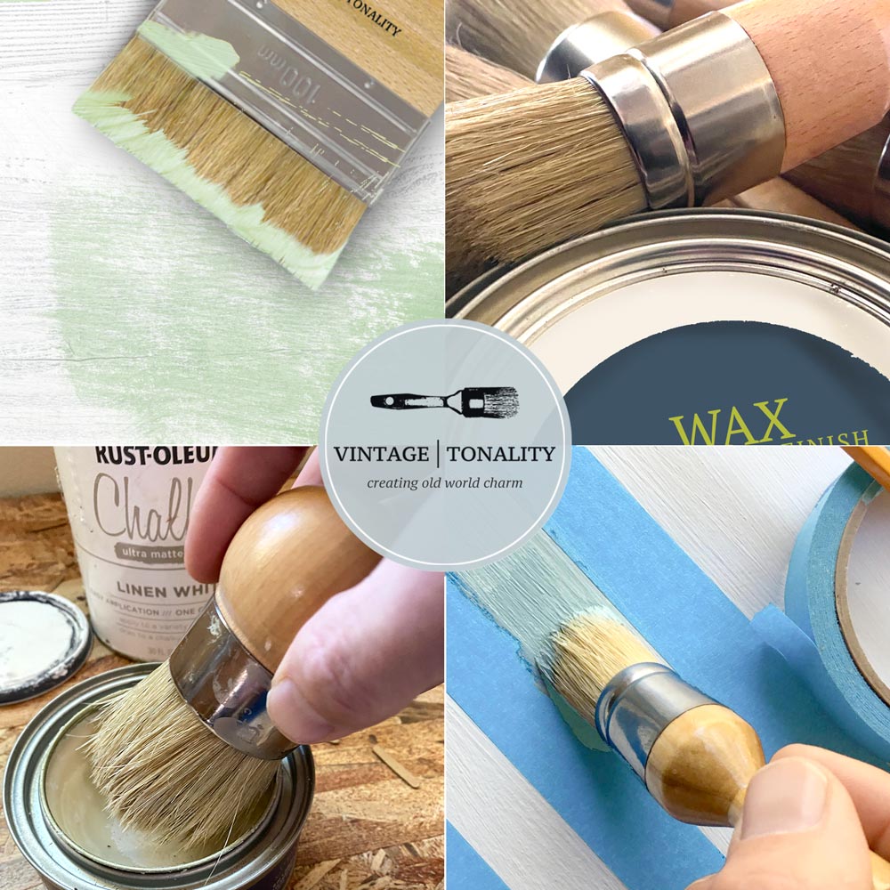 Chalked Based Paint Brush Set