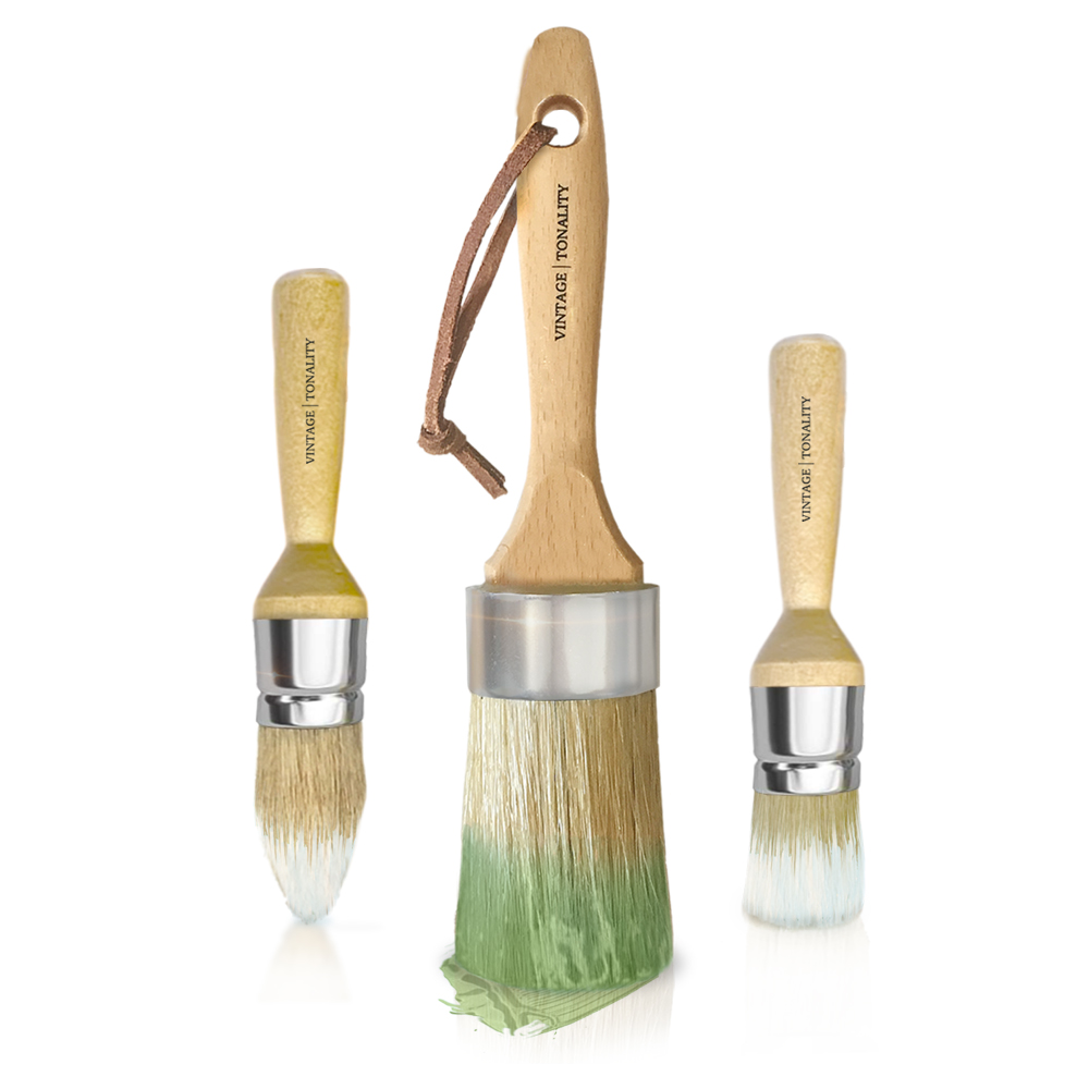 Chalk & Paint Brush by Vintage Tonality