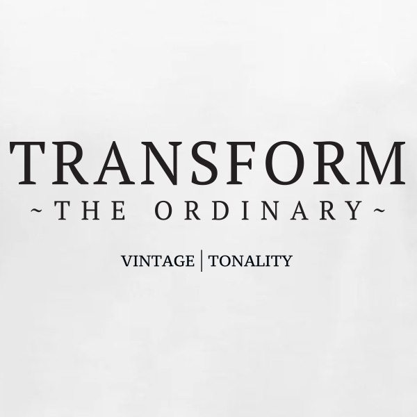 Transform the Ordinary by Vintage Tonality Tee Shirt