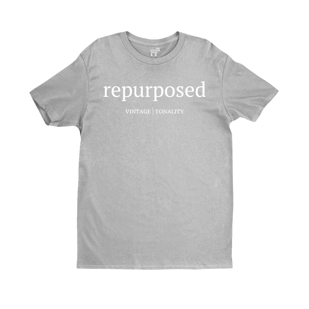 Repurposed Unisex Grey T-shirt